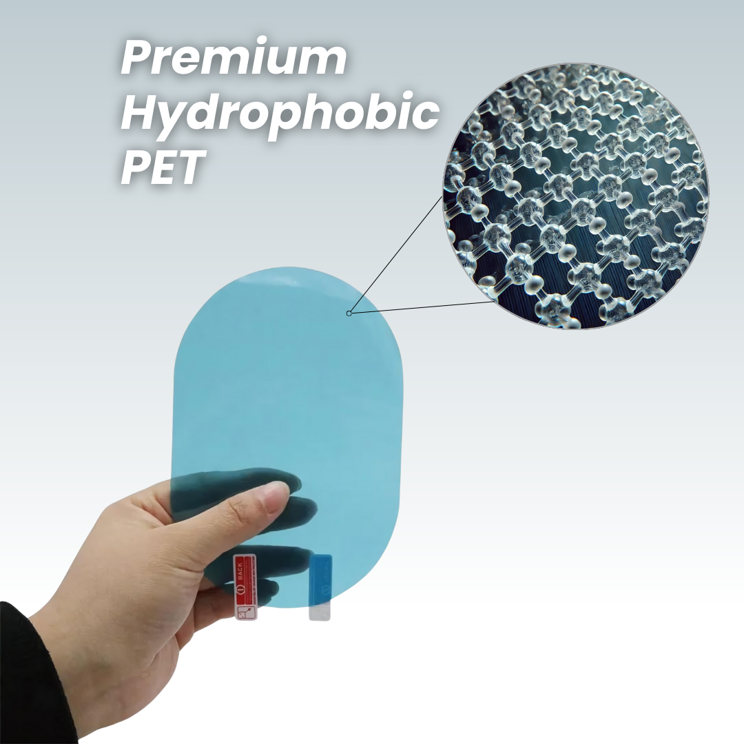 RainWarden™ Mirror Rain and Dirt Protector